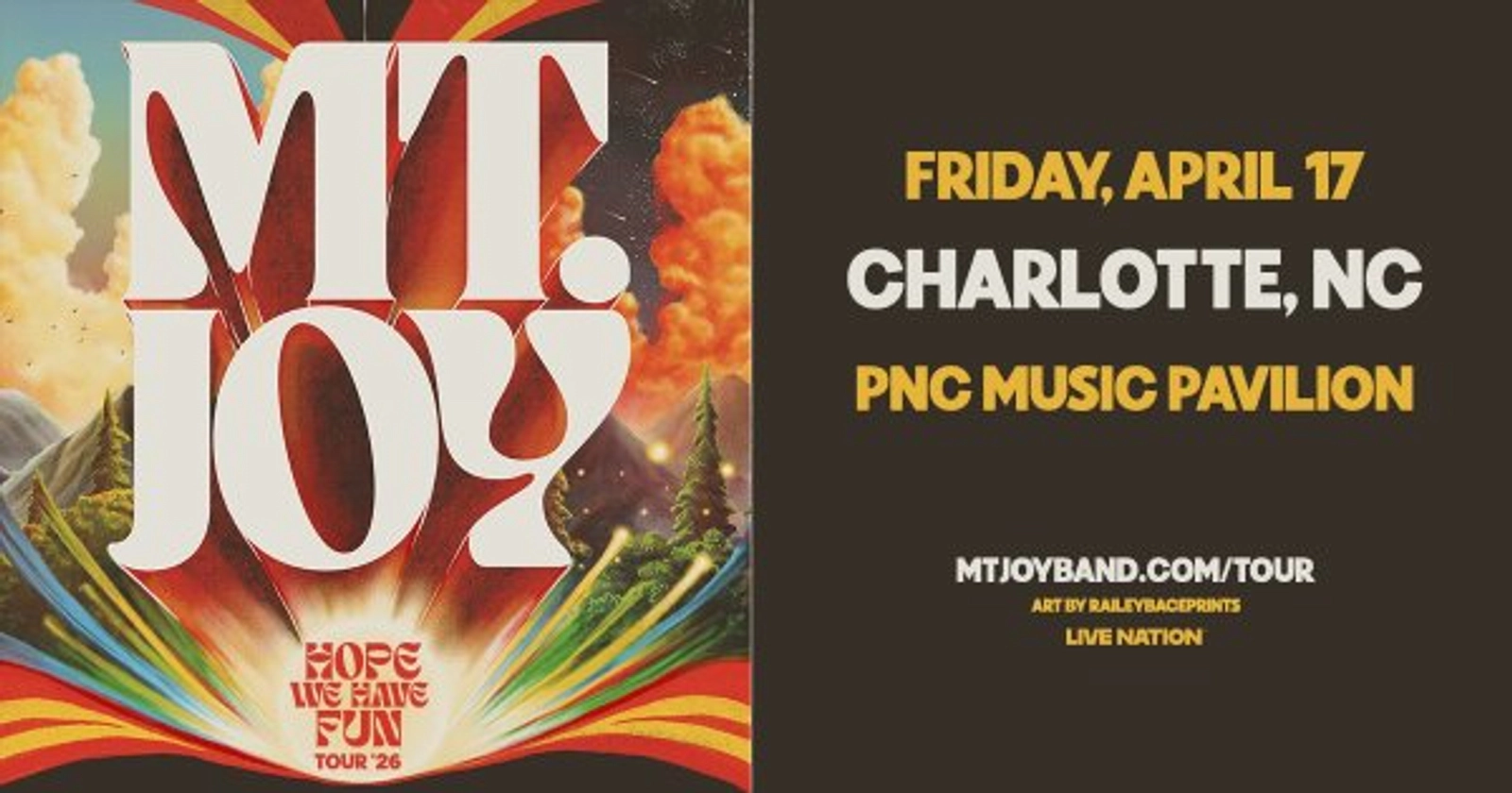 Enter to Win Tickets to Mt. Joy at PNC Music Pavilion!