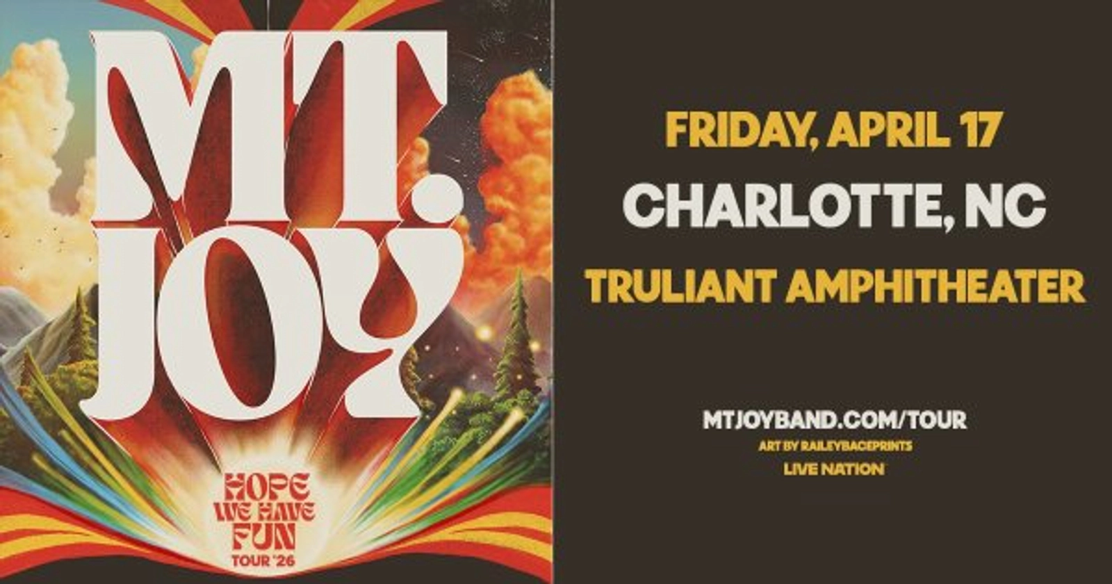 Enter to Win Tickets to Mt. Joy at Truliant Amphitheater!