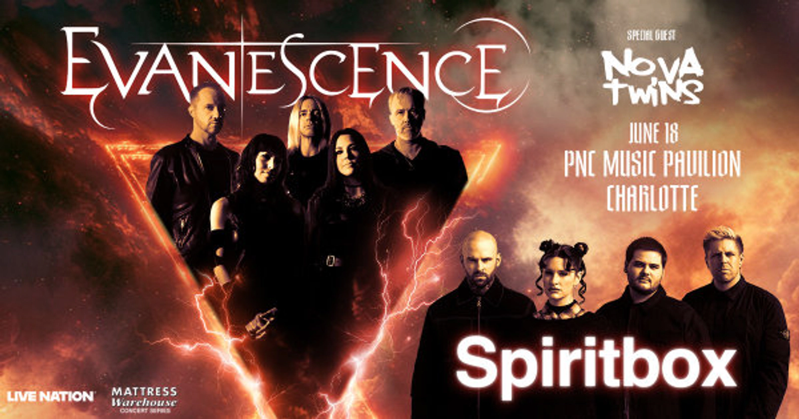 Enter to Win Tickets to Evanescence a PNC!