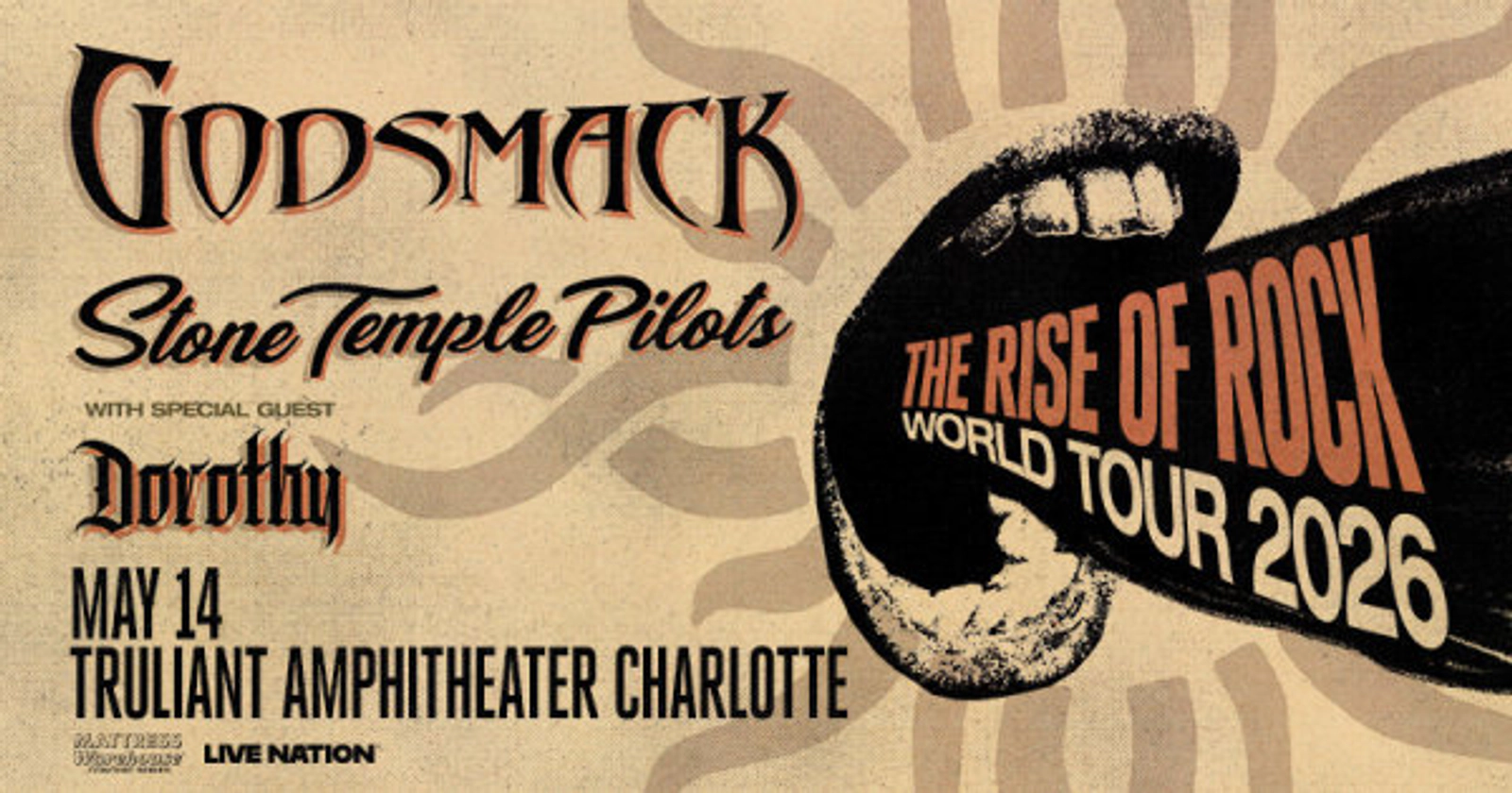 Enter to Win Tickets to Godsmack at Truliant!