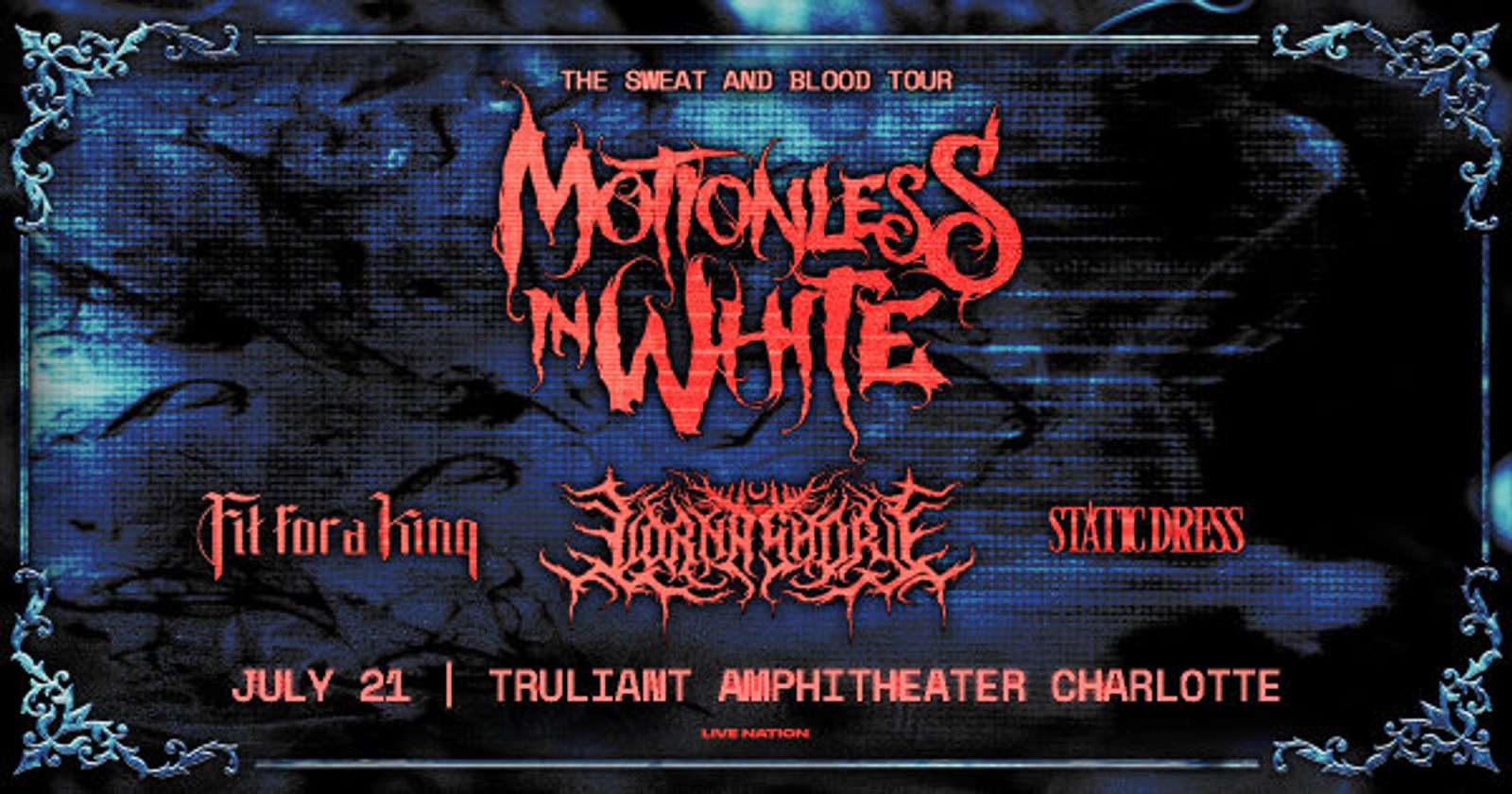 Enter to Win Tickets to Motionless in White at Truliant Amphitheater!