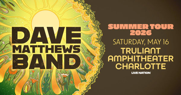 Enter to Win Tickets to Dave Matthews Band at Truliant Amphitheater!