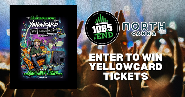 Enter to win tickets to Yellowcard in Charlotte!