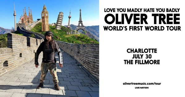 Enter to win tickets to Oliver Tree at The Fillmore!