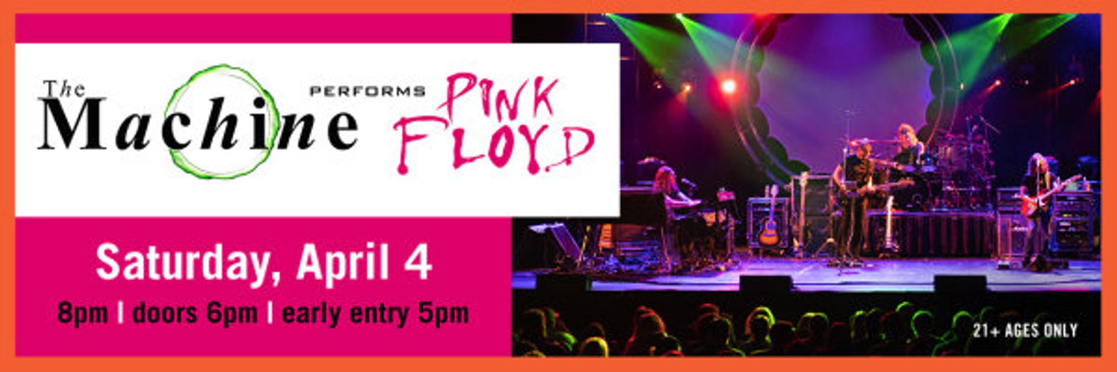 Win tickets to see The Machine - Pink Floyd Tribute at Jergel's!