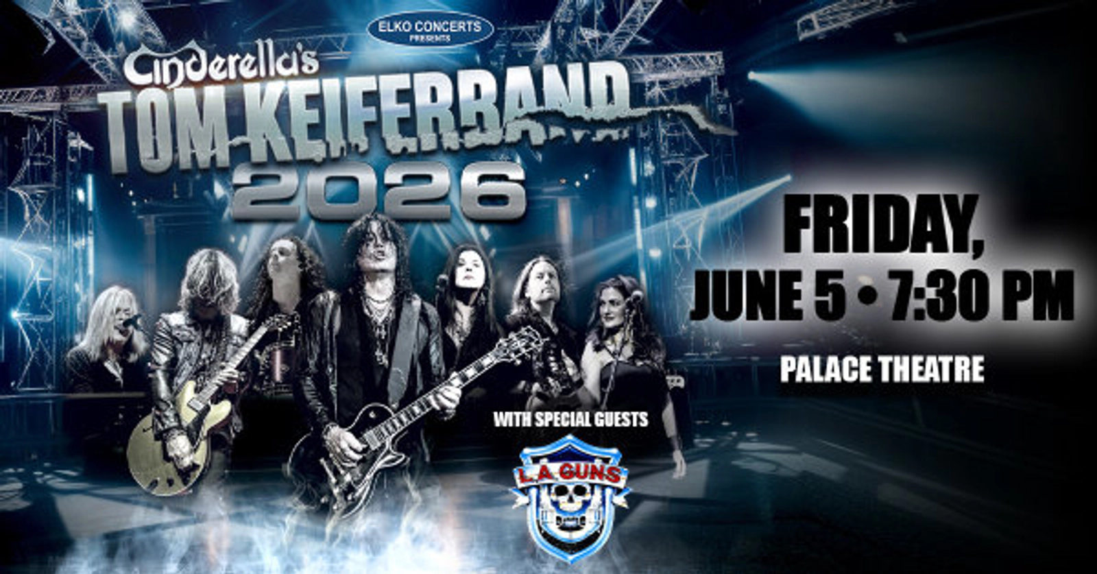 Win tickets to see Cinderella's Tom Kiefer at the Palace Theatre!