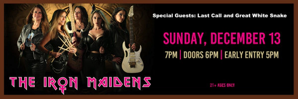 Win tickets to see The Iron Maidens at Jergel's!