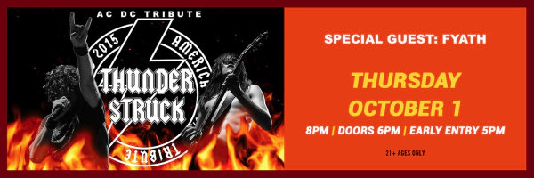 Win tickets to see Thunderstruck at Jergel's!
