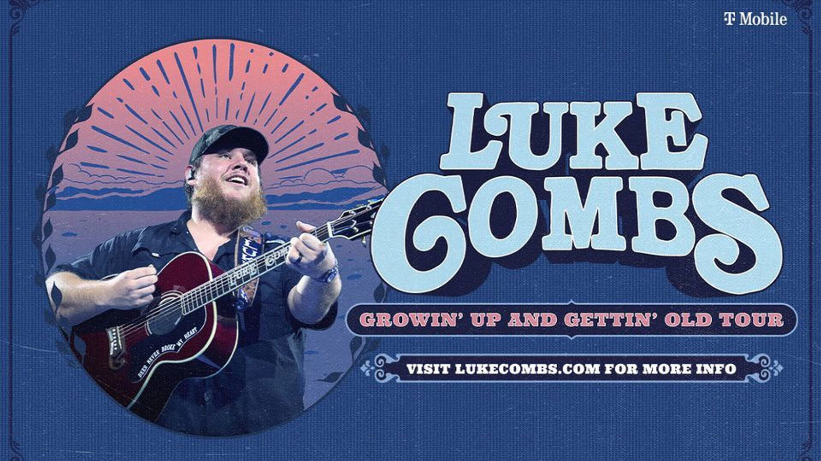 See Luke Combs Growin’ Up and Gettin’ Old Tour at NRG Stadium! SUNNY