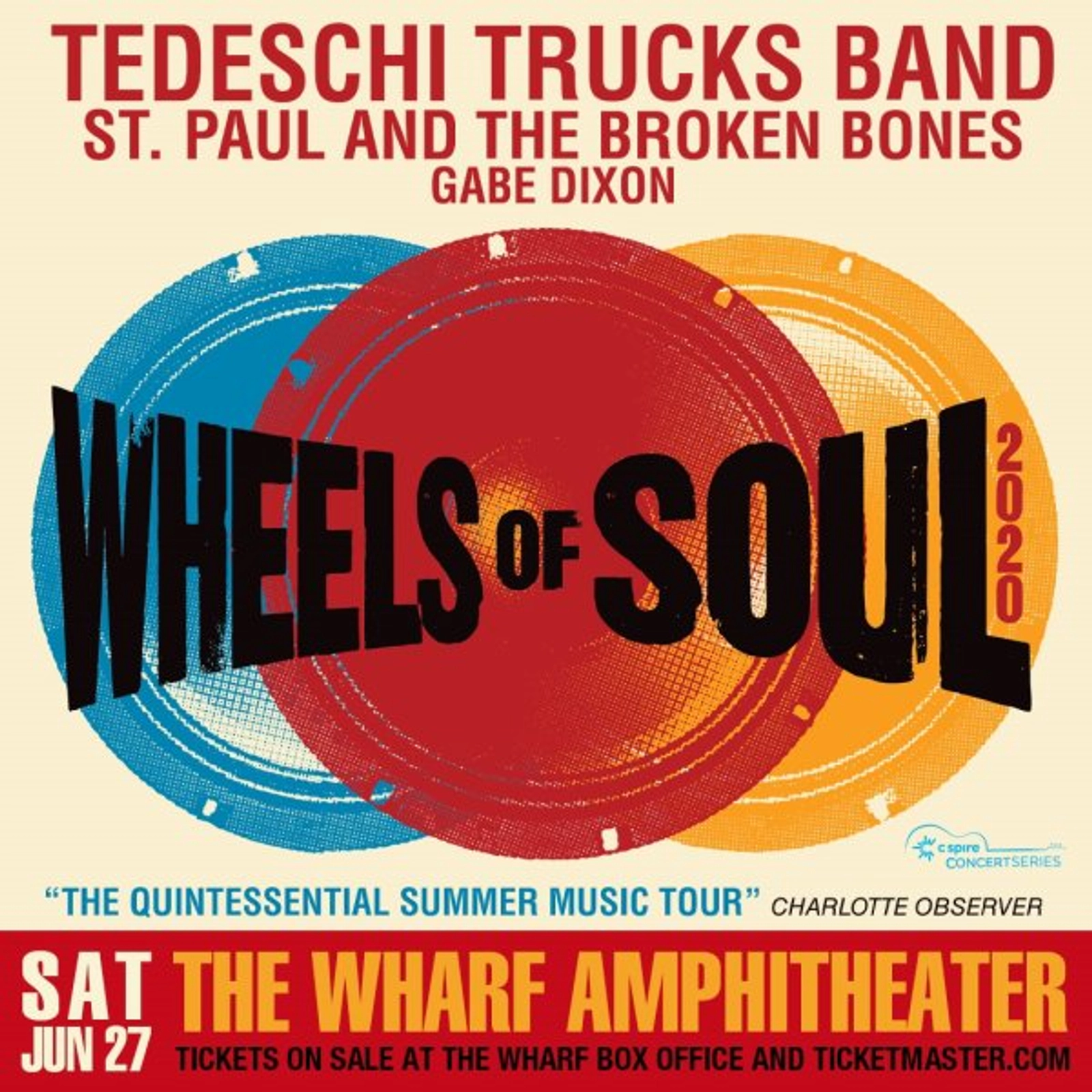 The Wheels of Soul Tour is coming back to the Wharf! Win your tickets now! - Thumbnail Image