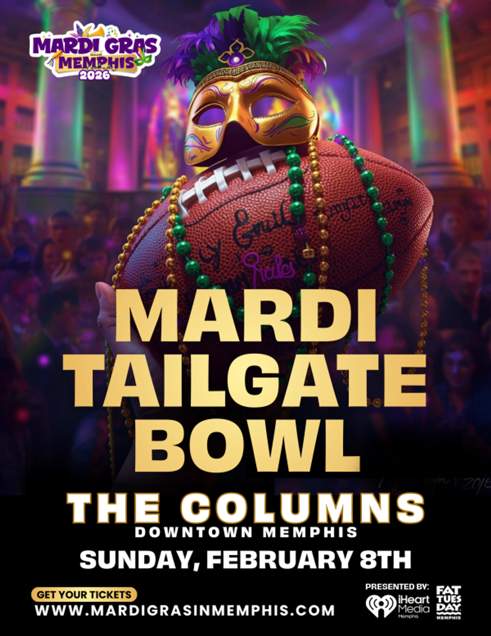 Win Tickets to the Mardi Tailgate Bowl at The Columns