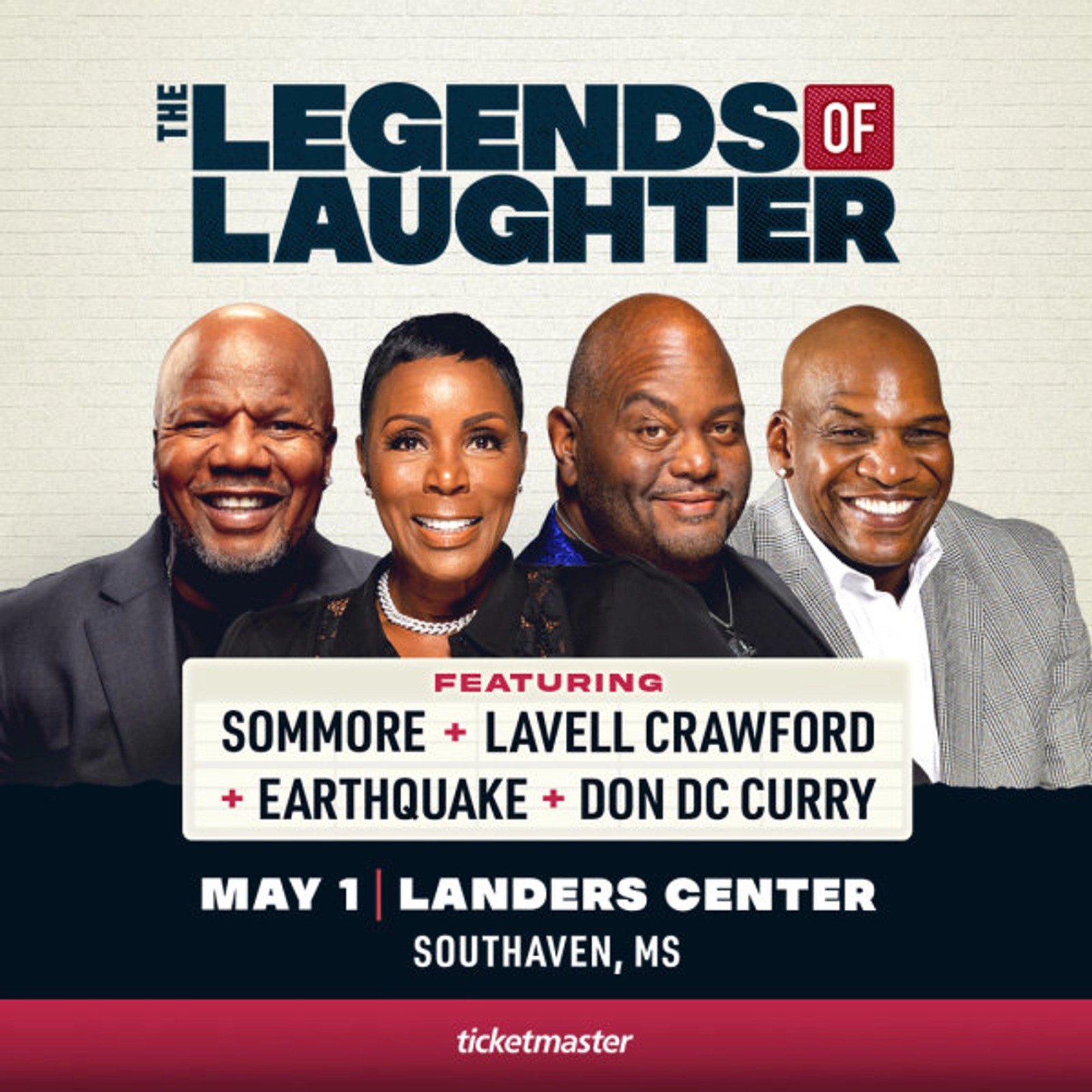 Enter to Win Tickets to The Legends of Laughter Tour at the Landers Center!