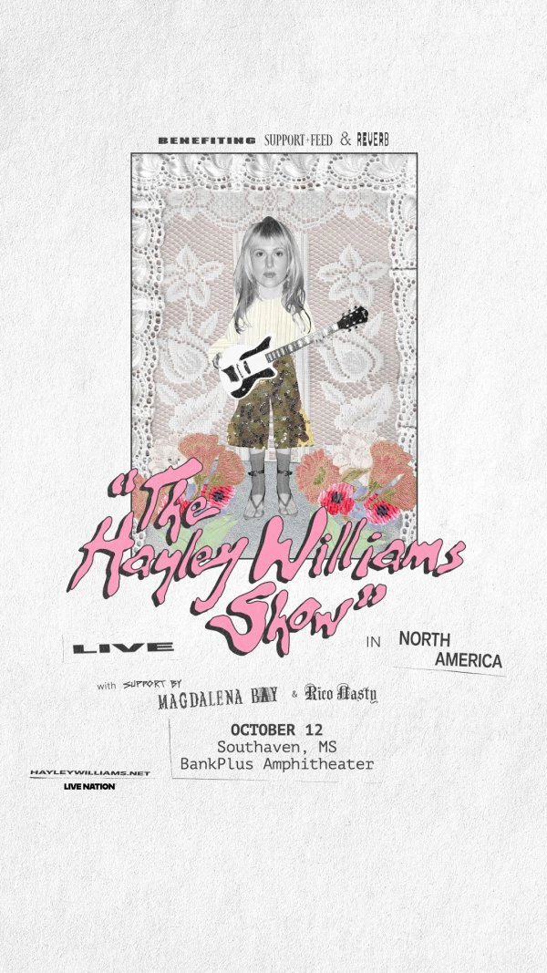 Win Tickets to The Hayley Williams Show Featuring Magdalena Bay & Rico Nasty
