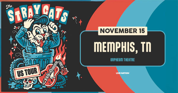 Win Tickets to See The Stray Cats Live at the Orpheum Theatre!