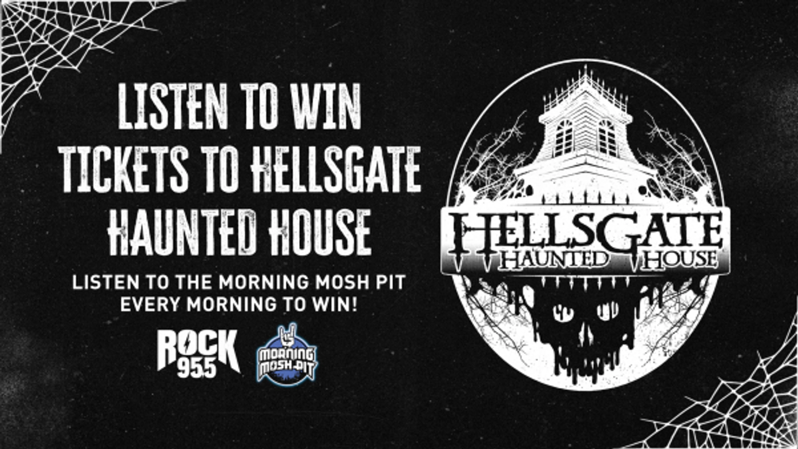 Listen To The Morning Mosh Pit To Win HellsGate Haunted House Tickets!