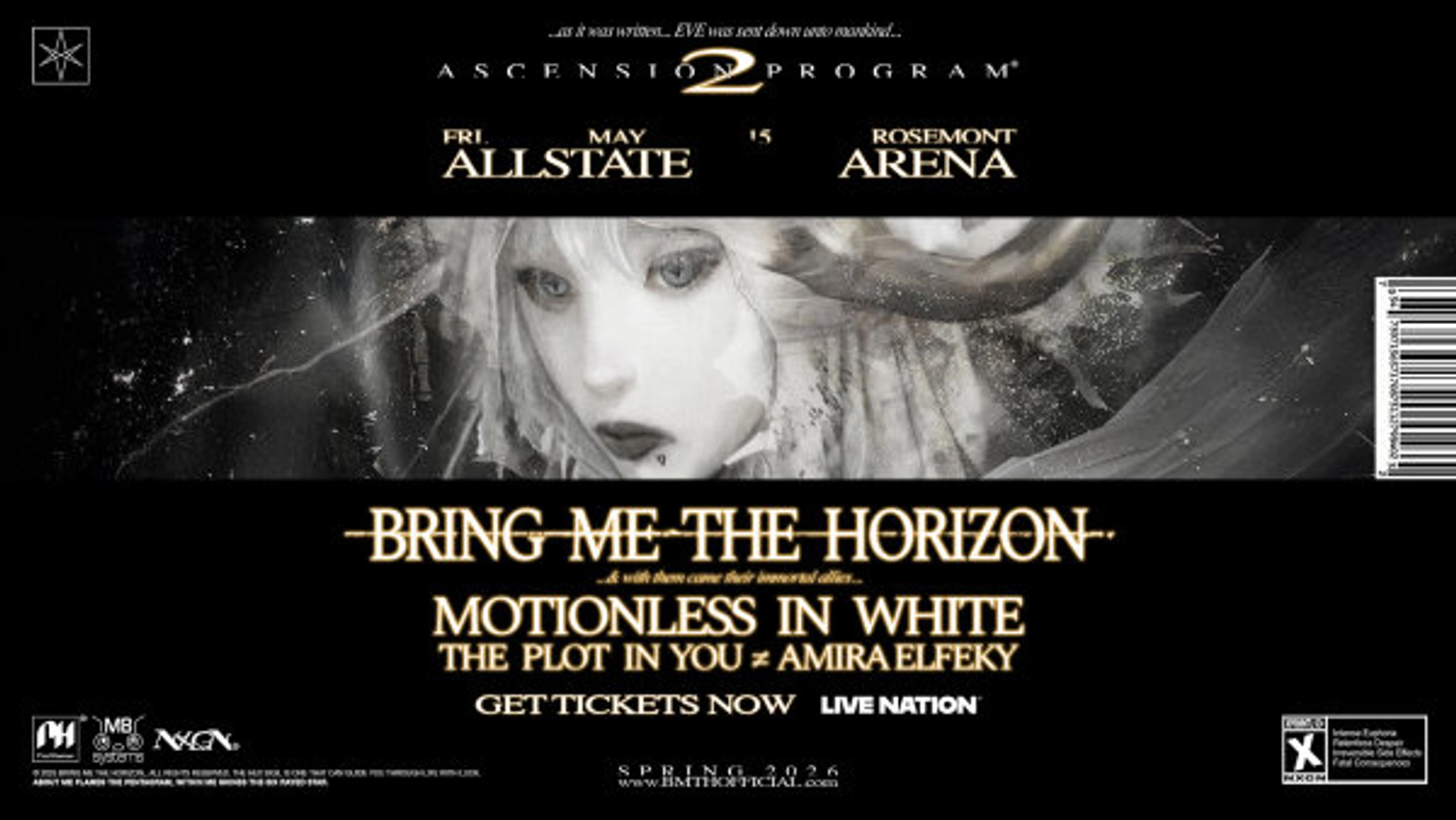 Win Tickets To Bring Me The Horizon - N. American Ascension Program 2