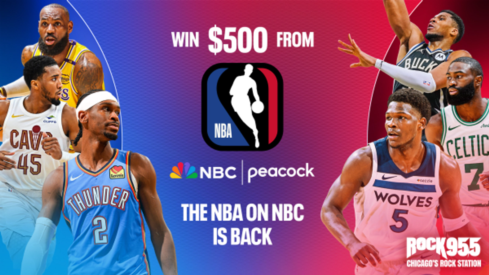 Win $500 To Get Your Game On From The NBA On NBC