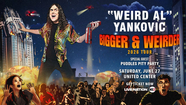 Win Tickets To "Weird Al" Yankovic: Bigger & Weirder 2026 Tour