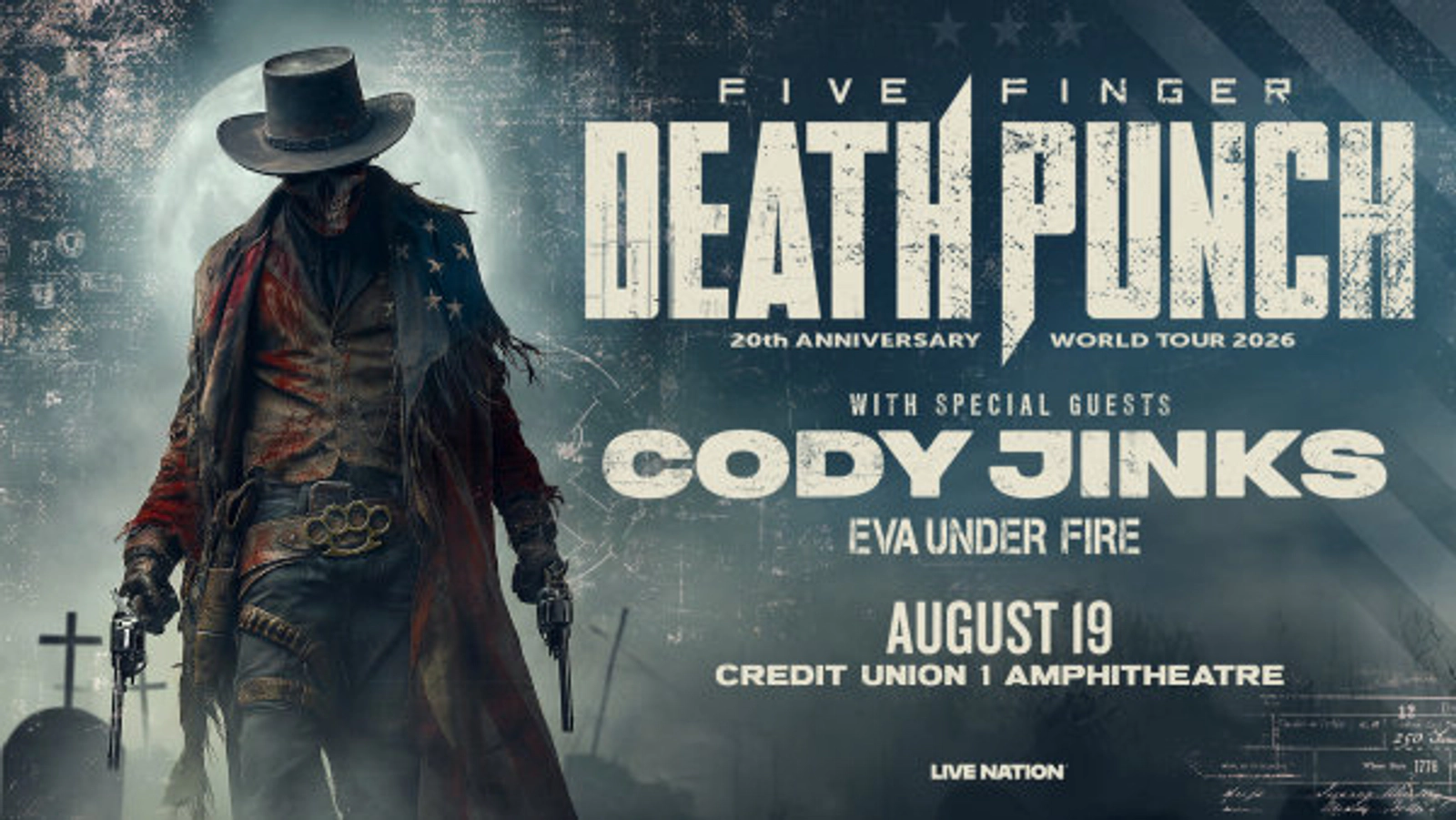 Win Tickets To Five Finger Death Punch