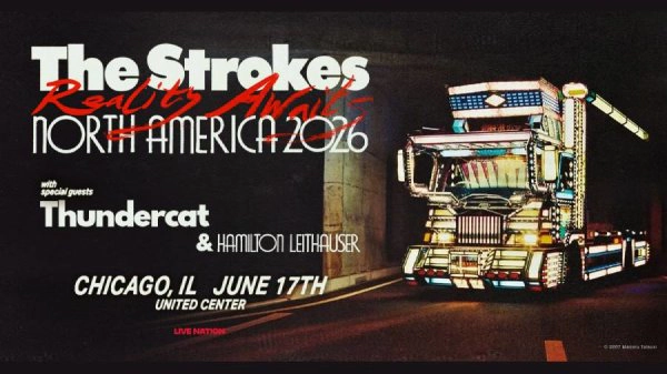 Win Tickets To The Strokes - Reality Awaits North America
