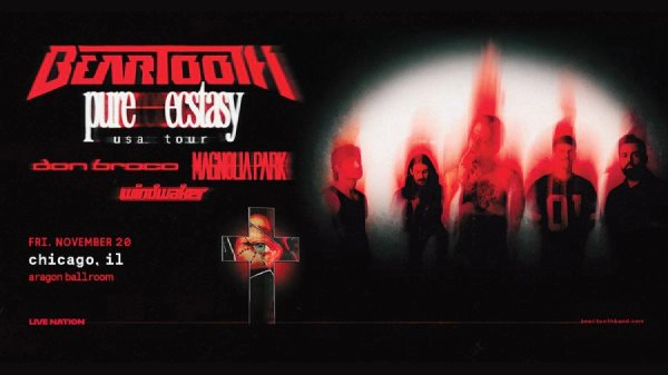 Win Tickets To Beartooth: Pure Ecstasy World Tour