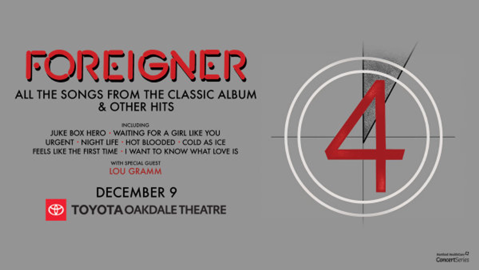 Win tickets to see Foreigner at the Oakdale