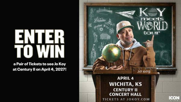 Win a Pair of Tickets to see Jo Koy at Century II on April 4, 2027!