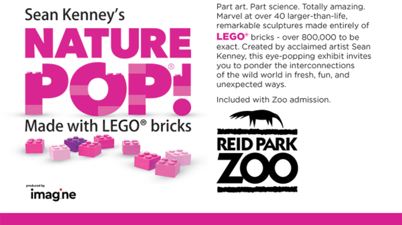 Win tickets to see Sean Kenney's Nature Pop! at Reid Park Zoo!