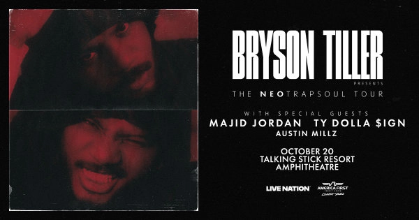 Win Tickets to see Bryson Tiller at Talking Stick Resort Amphitheatre!