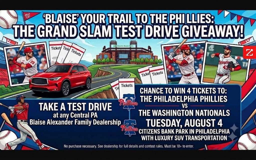 Blaise Your Trail to the Phillies!