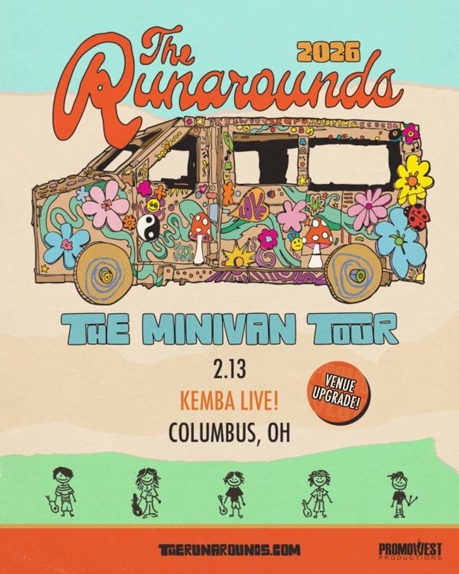 Win tickets to see The Runarounds at KEMBA Live!
