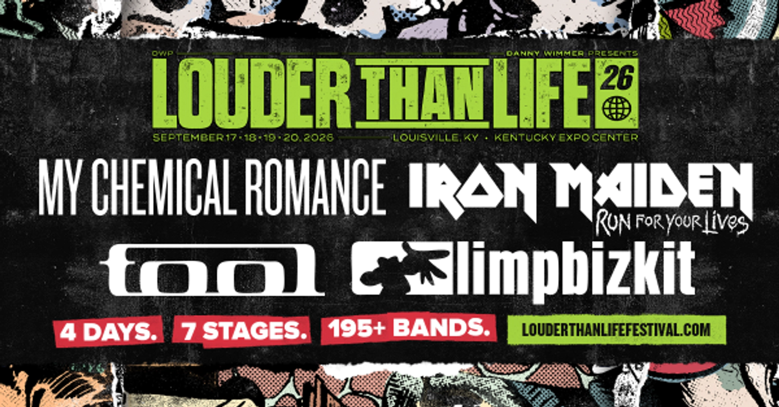 Win tickets to Louder Than Life!