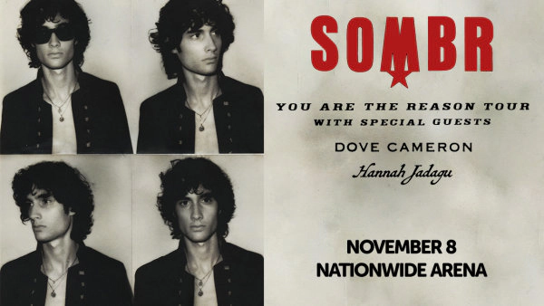 Win tickets to see Sombr at Nationwide Arena!
