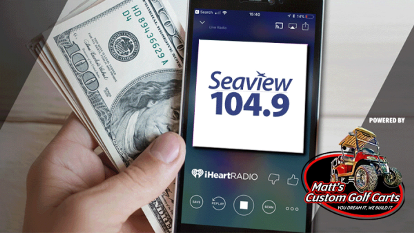 Listen to Win $1,000