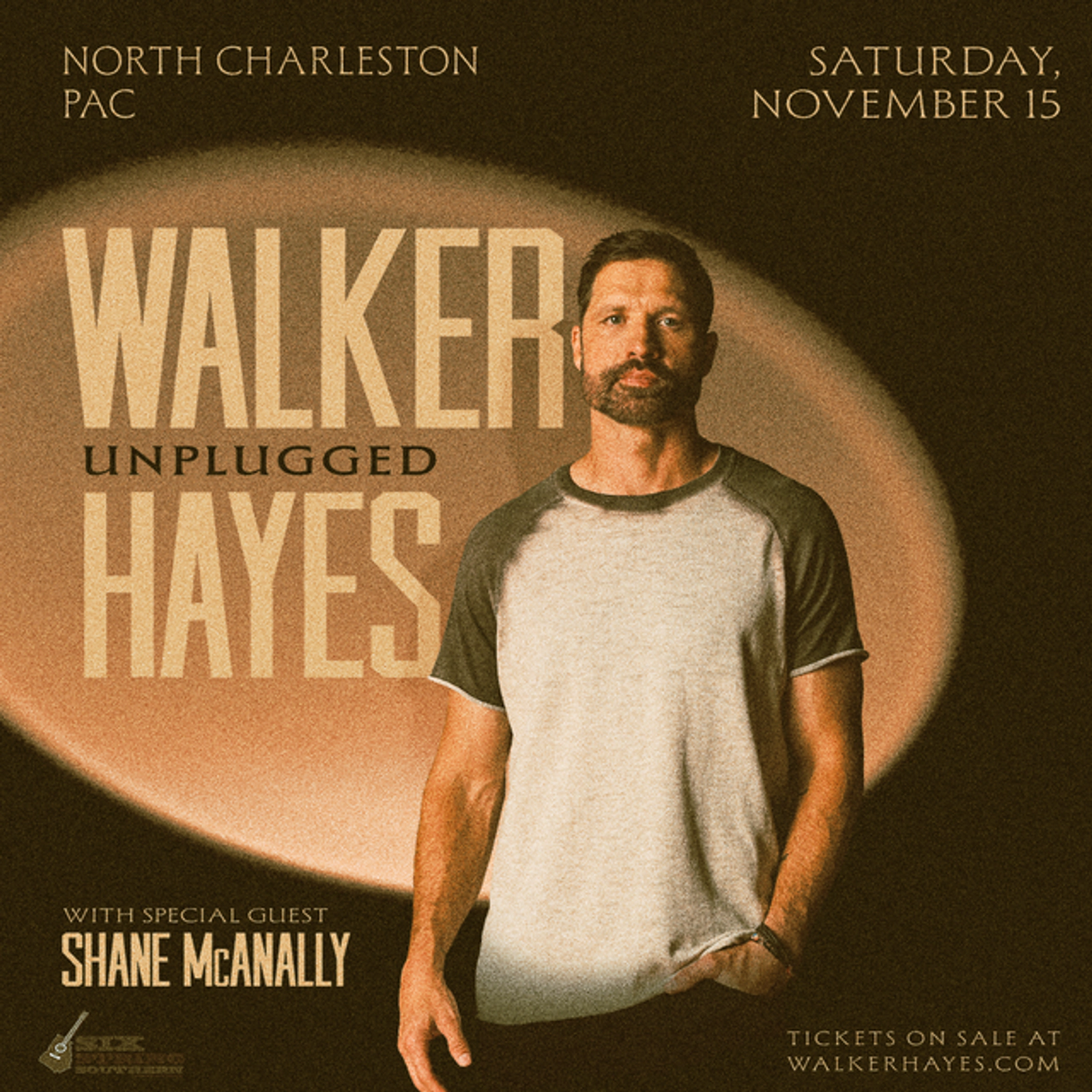 Walker Hayes: Unplugged at the North Charleston Performing Arts Center