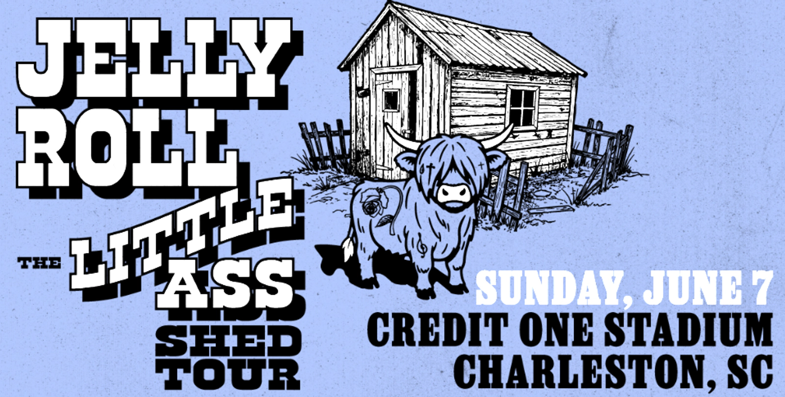 Win Tickets To Jelly Roll at Credit One Stadium 6/7!