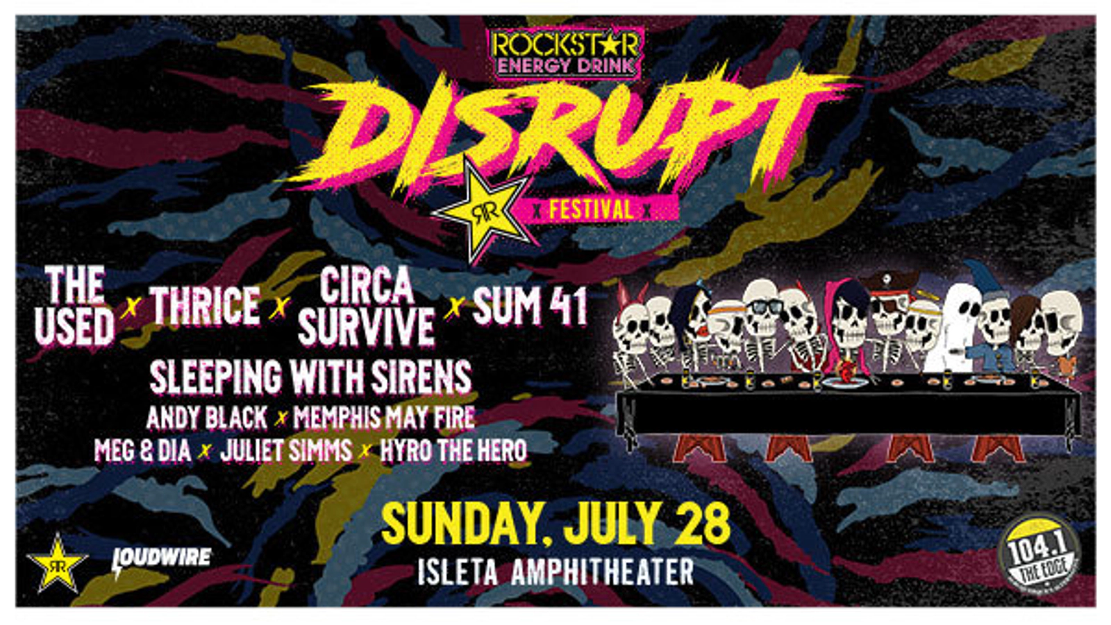 Win Rockstar Energy Drink DISRUPT Festival Tickets - Thumbnail Image