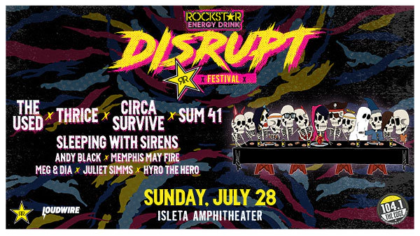 Win Rockstar Energy Drink DISRUPT Festival Tickets - Thumbnail Image