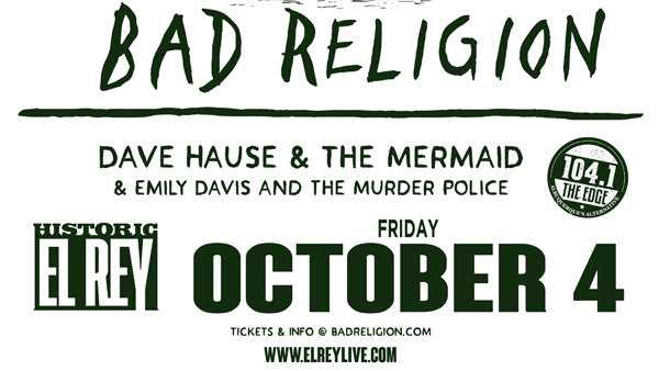 Win Bad Religion Tickets - Thumbnail Image