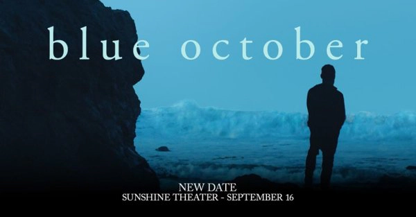 Win Blue October Tickets - Thumbnail Image