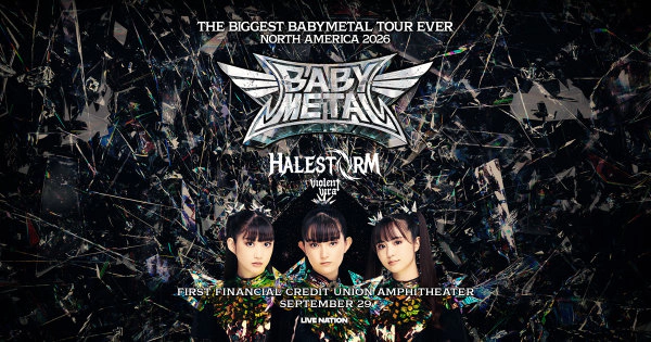 Win tickets to see Babymetal at First Financial Credit Union Amphitheater!