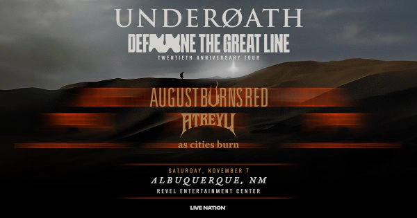 Win tickets to see Underoath at Revel ABQ!