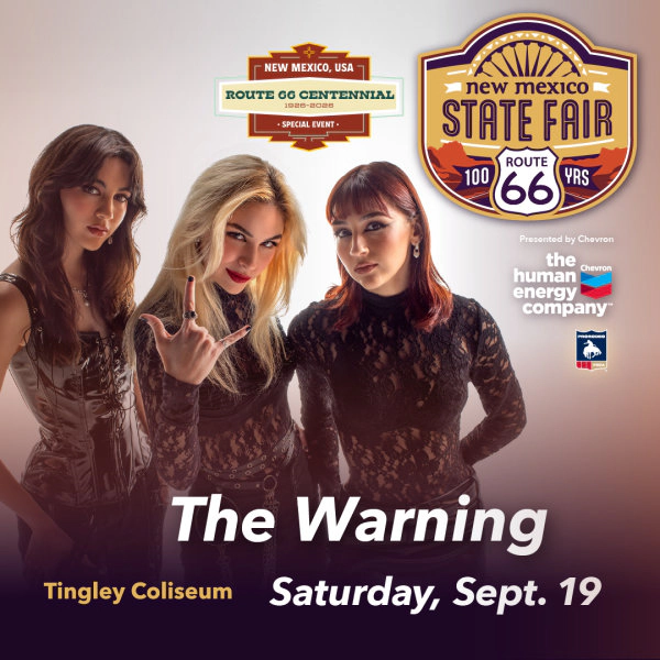 Win tickets to see The Warning at the NM State Fair!