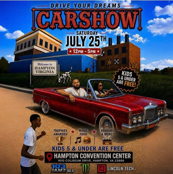 Enter For Your Chance to Win A Four Pack of Tickets To The DJ Envy Car Show!