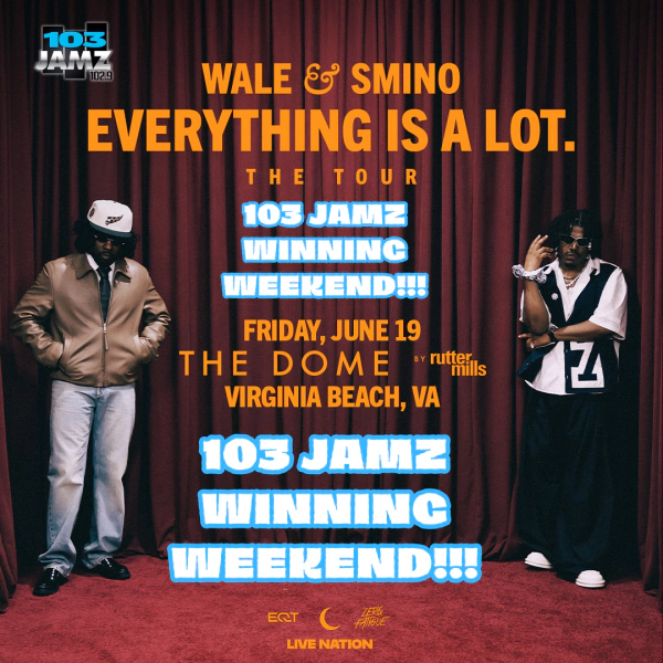 Enter To Win A Pair of Tickets to Wale & Smino!