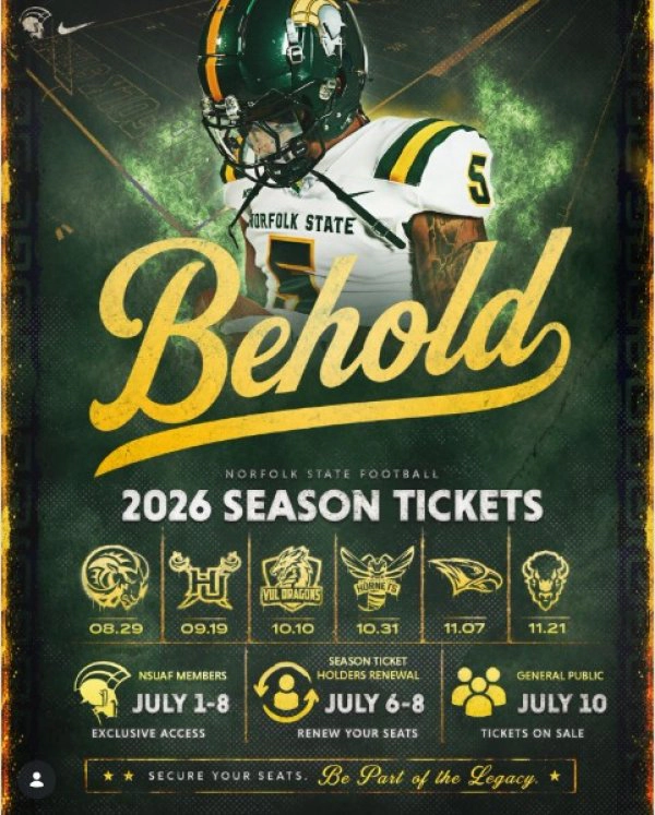 Win a Pair of Season Tickets to NSU Football Games