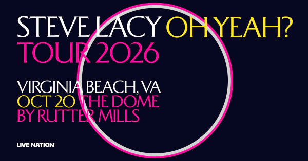 Enter To Win A Pair of Tickets to Steve Lacy!