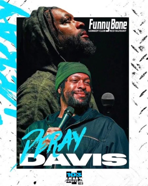 Go To Our Instagram Page For Your Chance to Win A Pair of Tickets to Deray Davis!
