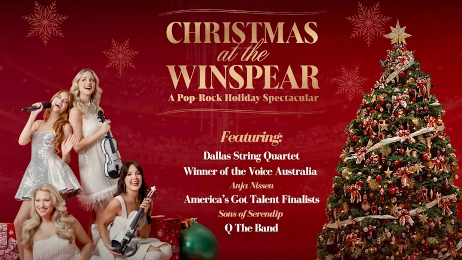Enter to win tickets to see the Christmas at the Winspear