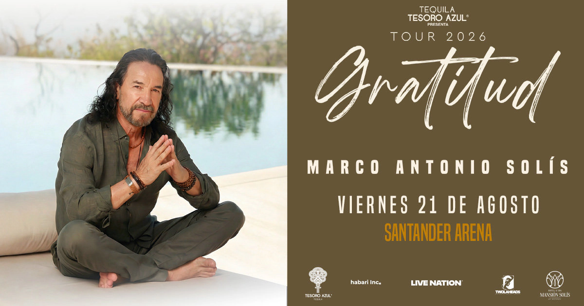 Win Tix to see Marco Antonio Solis!
